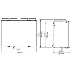 DirectAir heat recovery vent. 67CFM [PHRV96]